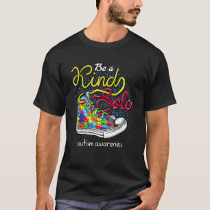 Sei eine freundliche Seele Autism Awareness Puzzle T-Shirt