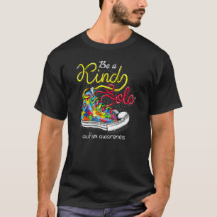 Sei eine freundliche Seele Autism Awareness Puzzle T-Shirt