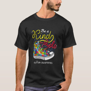 Sei eine freundliche Seele Autism Awareness Puzzle T-Shirt