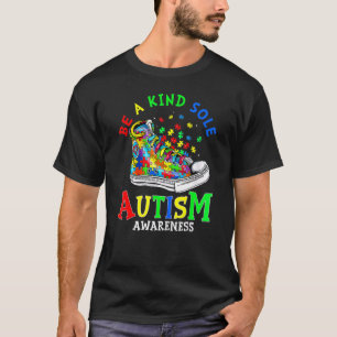 Sei eine freundliche Seele Autism Awareness Puzzle T-Shirt
