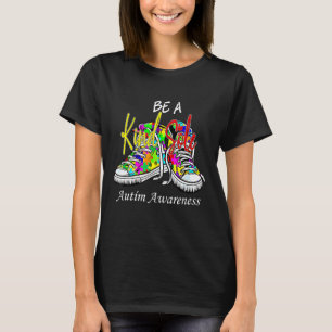 Sei eine freundliche Seele Autism Awareness Puzzle T-Shirt