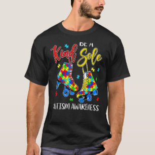 Sei eine freundliche Seele Autism Awareness Puzzle T-Shirt