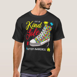 Sei eine freundliche Seele Autism Awareness Puzzle T-Shirt