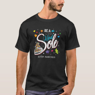 Sei eine freundliche Seele Autism Awareness Regenb T-Shirt