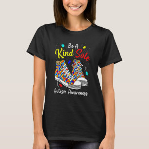 Sei eine freundliche Seele Autism Awareness Regenb T-Shirt