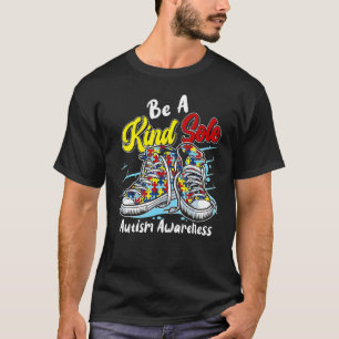 Sei eine freundliche Seele Autism Awareness Regenb T-Shirt