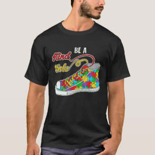 Sei eine freundliche Seele Autism Awareness Regenb T-Shirt