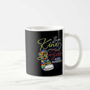 Sei eine freundliche Seele Autismusanerkennung Mon Kaffeetasse