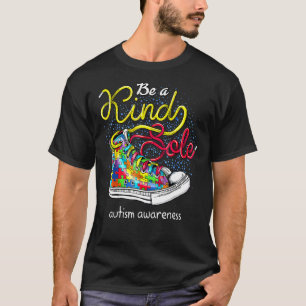 Sei eine freundliche Seele Autismusrätsel Schuhe 2 T-Shirt