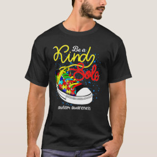Sei eine freundliche Seele Süßes Autismus-Bewussts T-Shirt