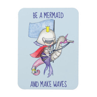 Sei eine Meerjungfrau und mach Wellen// Meerjungfr Magnet