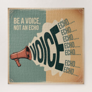 Sei eine Stimme, kein Echo Puzzle