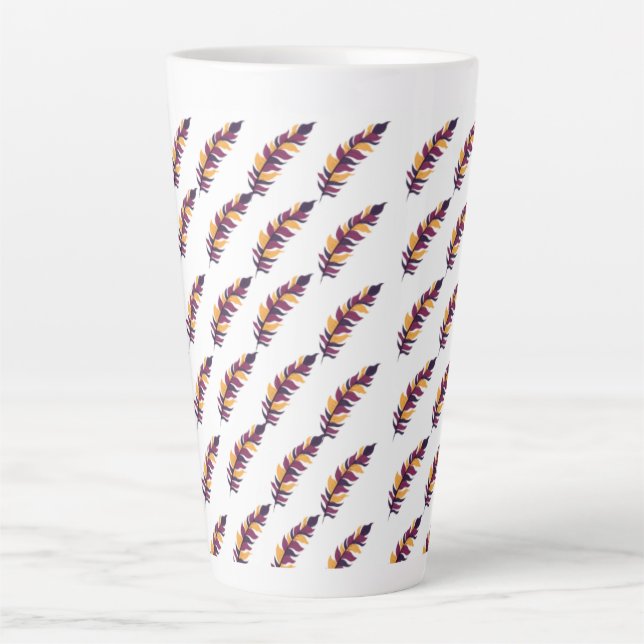 "Sei einfach du selbst Tasse" - ideal als Geschenk Milchtasse (Vorderseite)