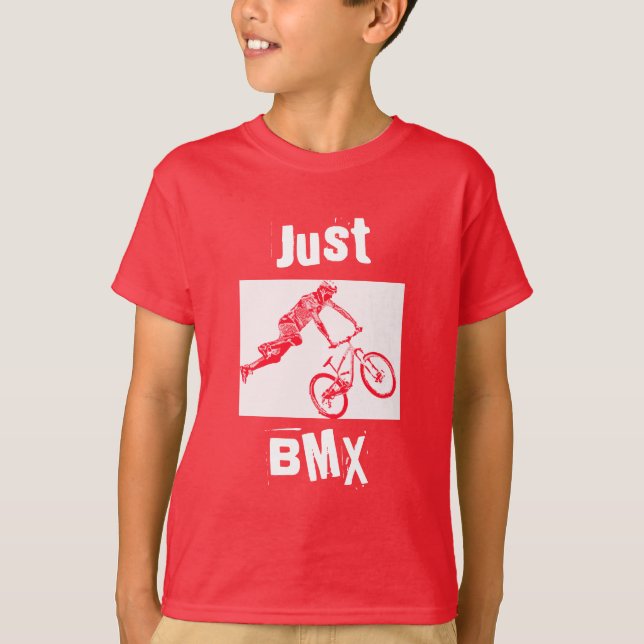 Sei einfach Spaß beim Star BMX Bike Track Park Fre T-Shirt (Vorderseite)