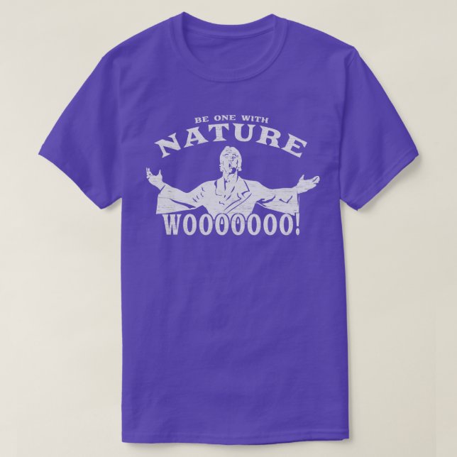 Sei eins mit der Natur T-Shirt (Design vorne)