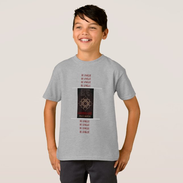 Sei einzigartig T-Shirt (Vorne ganz)
