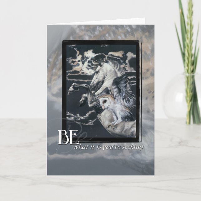 Sei es, was du suchst karte (Vorderseite)