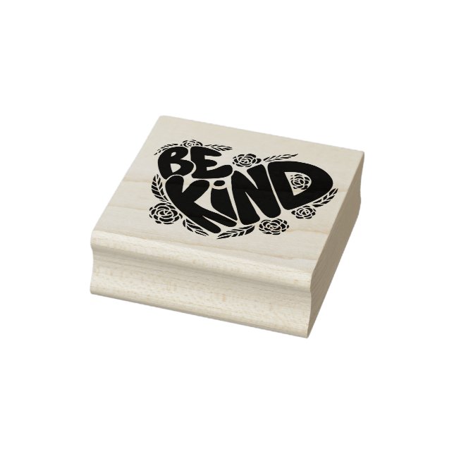 Sei freundlich gummistempel (Stempel)