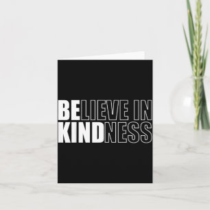 Sei freundlich Inspirierende Freundlichkeit Motiva Karte