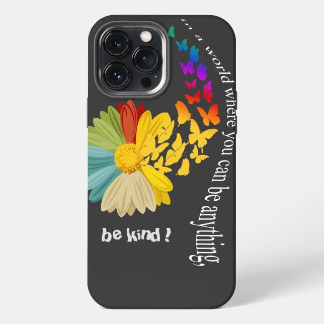 Sei freundlich iPhone hülle (Rückseite)