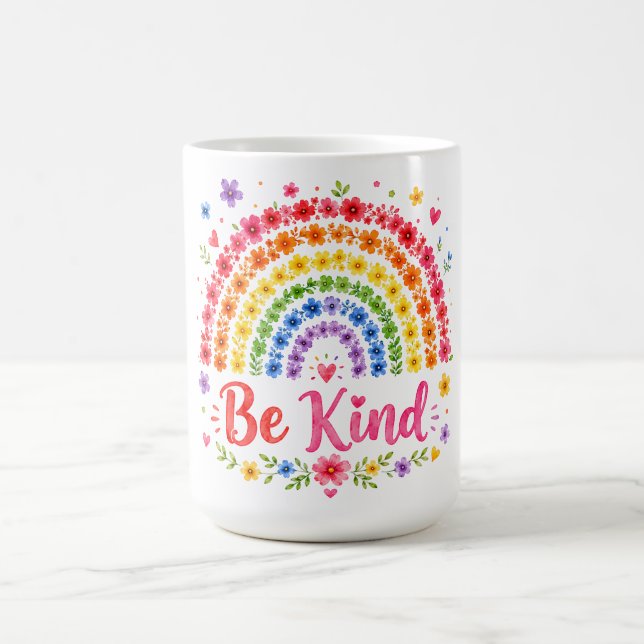 Sei freundlich kaffeetasse (Mittel)