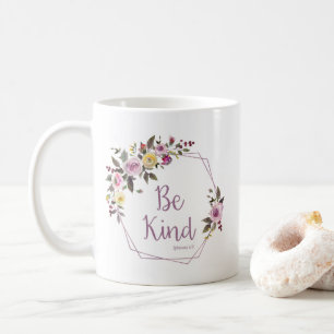 Sei freundlich kaffeetasse