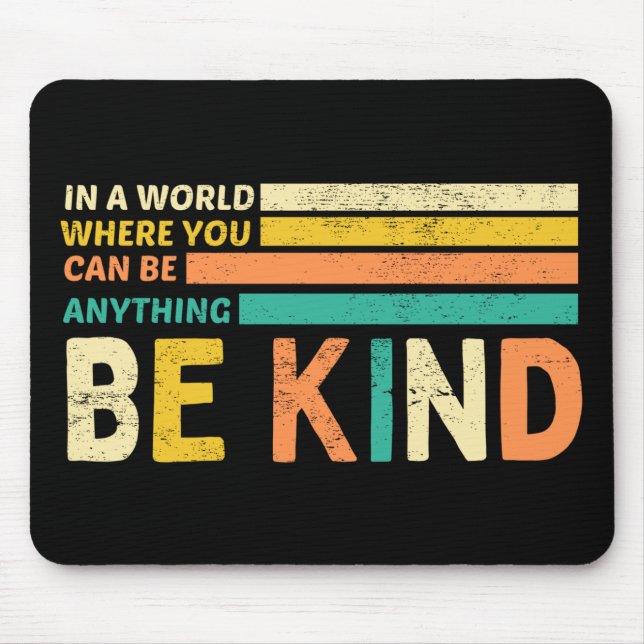 Sei freundlich mousepad (Vorne)