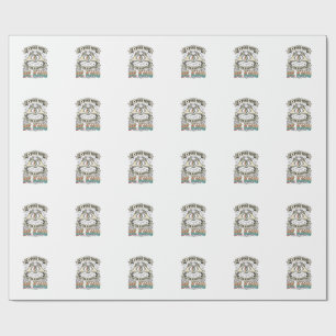 Sei freundlich Regenbogen Herz Hände Vintage-Shirt Geschenkpapier