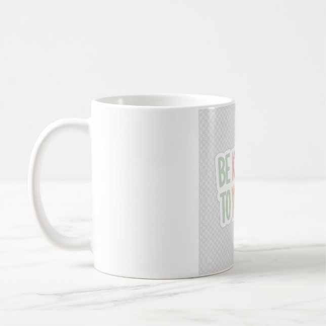 Sei freundlich zu dir selbst Motivations-Tasse - S Kaffeetasse (Links)