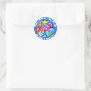 Sei freundlich zu dir selbst Sticker /The Peek-A-B