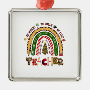 Sei froh, dass du Jolly ein netter Lehrer bist Ornament Aus Metall
