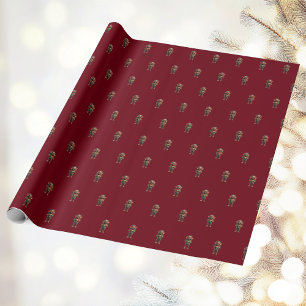 Sei froh über das Weihnachtself-Wrapping Paper Geschenkpapier