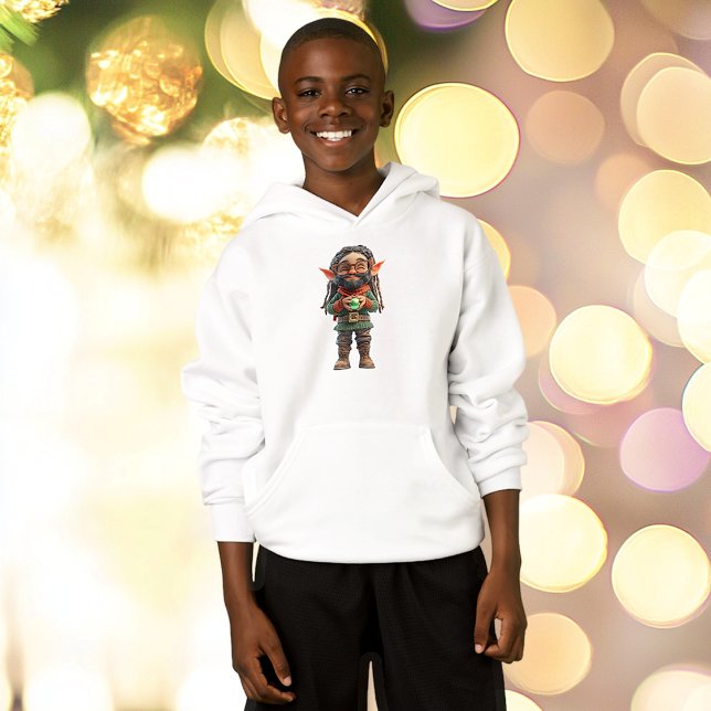 Sei froh über den Weihnachtself-Jungen Hoodie (Von Creator hochgeladen)