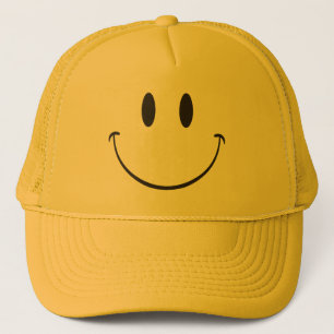Sei froh, wenn du Emoji lächelst Truckerkappe