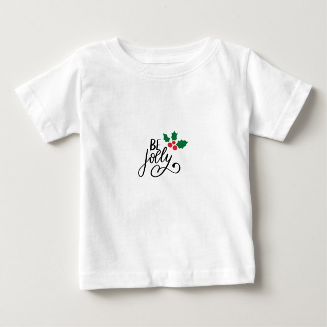 Sei fröhlich baby t-shirt (Vorderseite)