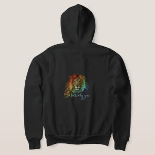 "Sei fröhlich du" Full-Zip Hoodie. T-Shirt Hoodie