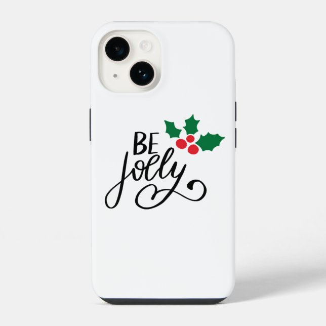 Sei fröhlich iPhone hülle (Rückseite)