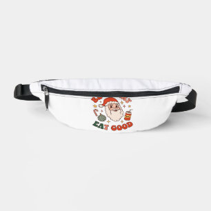 Sei fröhlich, iss gutes Weihnachten Santa Soda Zuc Bauchtasche