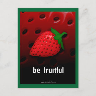 Sei fruchtbar... postkarte