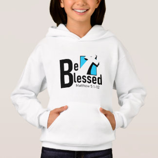 Sei gesegnet mit Cross & Scripture Girls Hoodie