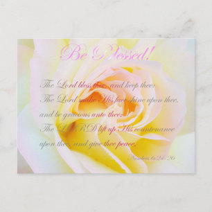 Sei gesegnet! postkarte