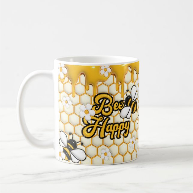 Sei Glücklich Kaffeetasse (Links)