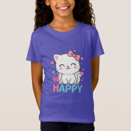 Sei Glücklich Kitty T-Shirt