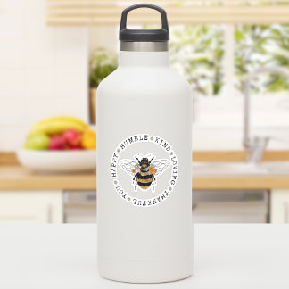 Sei glücklich, liebend und dankbar, du bist treu aufkleber