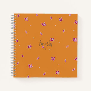 Sei glücklich Notebook individuell anpassbar Notizbuch