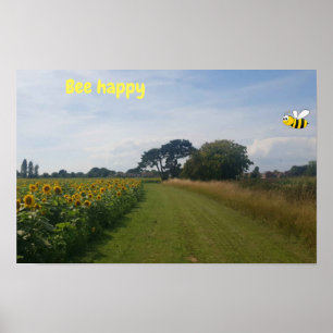 Sei glücklich. poster