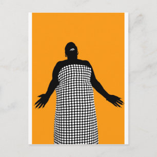 Sei glücklich postkarte