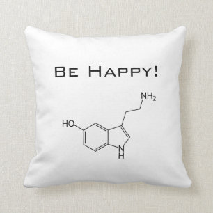 Sei glücklich! Serotonin Pillow Kissen