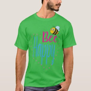 Sei glückliche Kinder Niedliche Biene T-Shirt