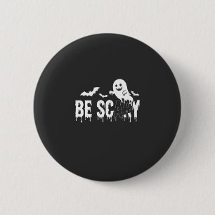 Sei Gruseliges Halloween-Geist-Fledermaus-Design_1 Button